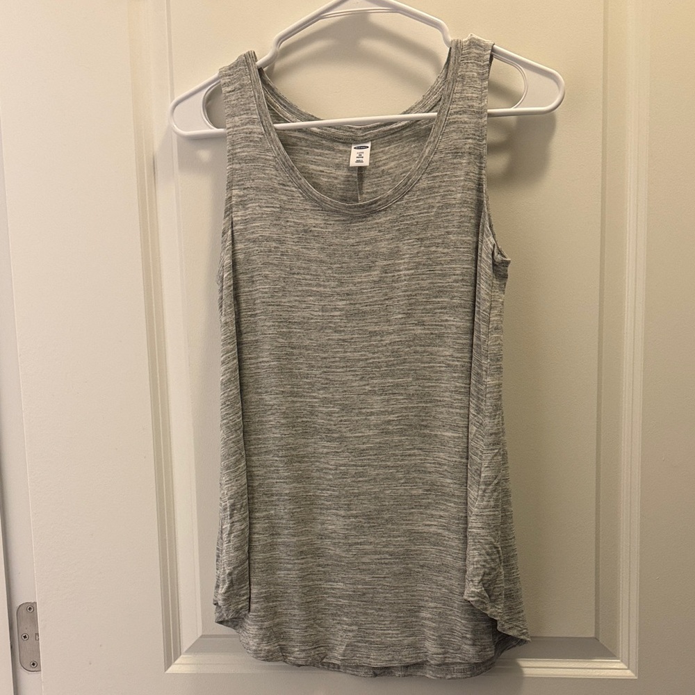 Old Navy Gray Luxe Women's Petite XS Tank Top